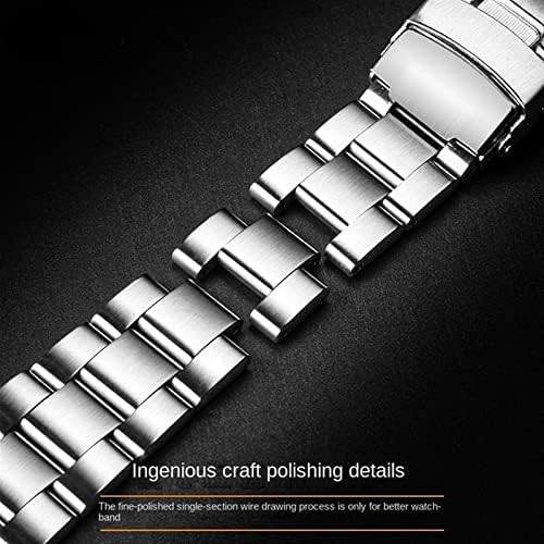 CYSUE A Casio MDV106-1A MDV-107 MTP-VD01 MDV-106D Pánt Rozsdamentes Acél Karkötő Fém Karkötő 20mm 22mm Csere Watchband