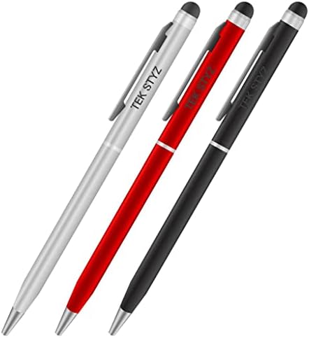 PRO Toll a Nokia Lumia 525 Tintával, Nagy Pontosságú, Extra Érzékeny, Kompakt Formában az érintőképernyők [3 Pack-fekete-Piros,