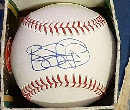 Brandon Phillips Cincinnati Reds ALÁÍRT DEDIKÁLT MLB Baseball COA Bátrabbak +++ - Dedikált Baseball