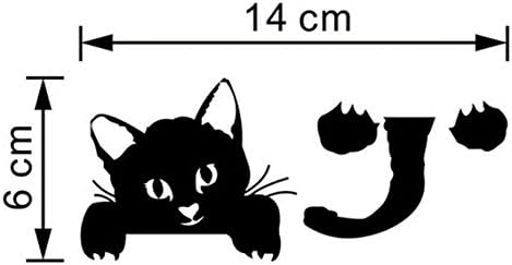 Művészeti Szünet Macskás Falimatrica Gyerek Szoba Kapcsoló Matricák Kapcsoló Berendezés (Macska 3)