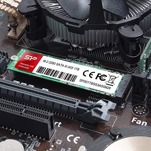 Silicon Power 1 tb-os A55 M. 2 SSD SATA III Belső szilárdtestalapú Meghajtó 2280 SU001TBSS3A55M28AB