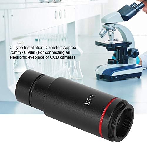 Mikroszkóp Kamera Adapter Objektív 0,5 X C-Mount Objektív Adapter 25mm Elektronikus Szemlencse CCD Kamera