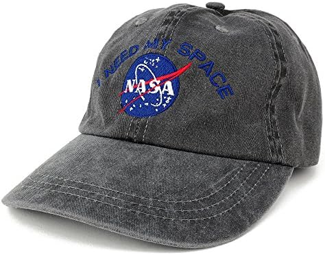 A NASA én, Kell A Hely Hímzett Mosott Pamut Sapka