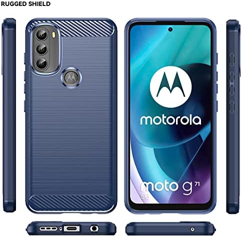 Asuwish Telefon Esetében a Motorola Moto G71 5G együtt Edzett Üveg kijelző Védő fólia Fedelét, valamint a Sejt Tartozékok