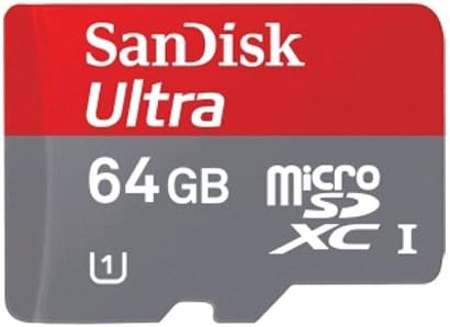 SanDisk SDSDQUA-064G-A11 Szakmai Ultra 64 gb-os MicroSDXC kártya egyéni formázott nagysebességű, veszteségmentes felvétel!