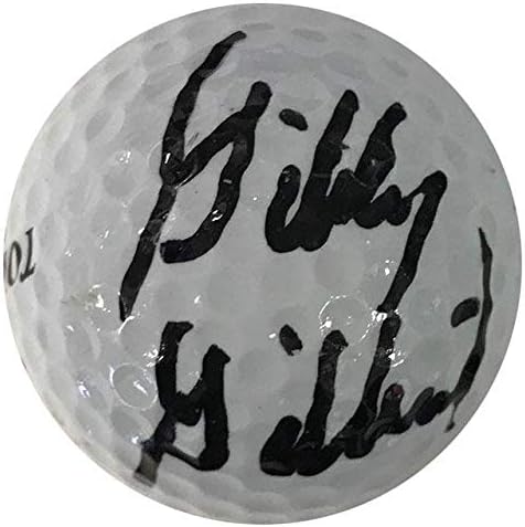 Gibby Gilbert Dedikált Top Flite 3 Tour Golf Labda - Dedikált Golf Labdák
