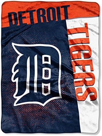 Az Északnyugati Cég MLB Detroit Tigers Raschel Takarót, 60 x 80, Sztrájk