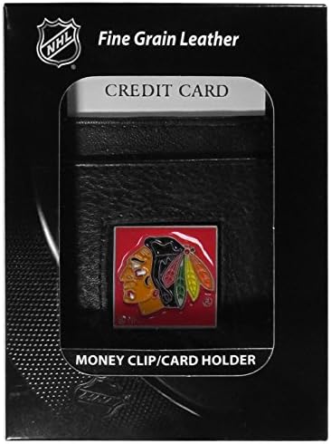 NHL Bőr pénzcsipesz/Kártyabirtokos Csomagolt Ajándék Doboz