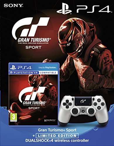 Sony Gran Turismo Sport + PlayStation DualShock 4 Kontroller GT Sport Limited Edition Csomag