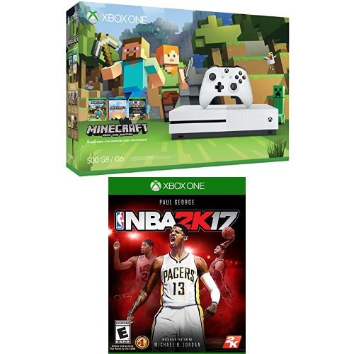 Xbox S 500GB Konzol - Minecraft Csomag, valamint NBA 2K17