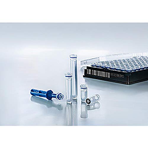 Greiner Bio-One 976580 Krio.s Biobanking Cső, 2D Kódok, Rack 96 Felső Cső, Nem Steril, 1 Kézi Korlátozó Eszköz, 300µL (Csomag