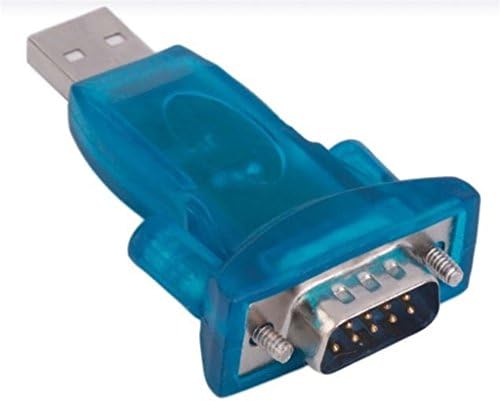 2db USB 2.0, hogy RS232 Soros Port DB9 9 Tűs Férfi Átalakító Adapter