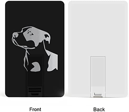 Pitbull Platinum Stílus Hitel, Bank Kártya, az USB Flash Meghajtók Hordozható Memory Stick Kulcsot Tároló Meghajtó 32G