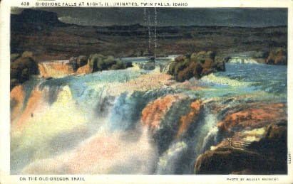 Twin Falls Idaho Képeslap