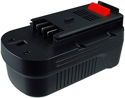Szinergia Digitális Szerszám Akkumulátor, Kompatibilis a Black & Decker A9262 Szerszám, (Ni-MH, 18V, 1500mAh) Ultra Nagy