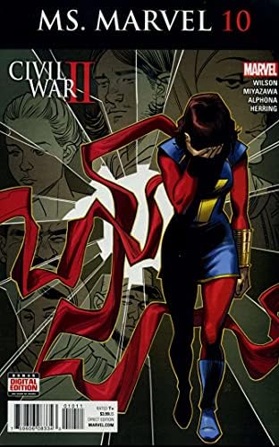 Marvel (4 Sorozat) 10 VF/NM ; Marvel képregény | Kamala Kán polgárháború II.