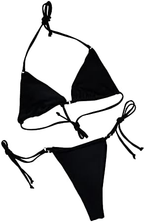 Sport Bikini a Rövidnadrág, Fürdőruha Strandcuccot Fürdőruha Szilárd kétrészes Bikini a Nők Kötést Úszás Swimwears