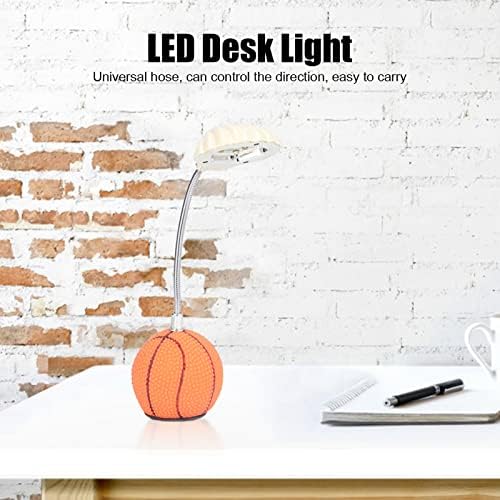 Fafeicy LED-es asztali Lámpa Szem Gondoskodó Aranyos asztali Lámpa Kosárlabda USB Töltés Tanulmány asztali Lámpa Műanyag