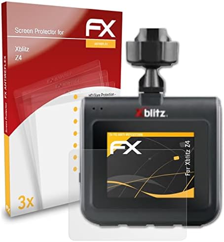 atFoliX képernyővédő fólia Kompatibilis Xblitz Z4 Képernyő Védelem Film, Anti-Reflective, valamint Sokk-Elnyelő FX Védő Fólia