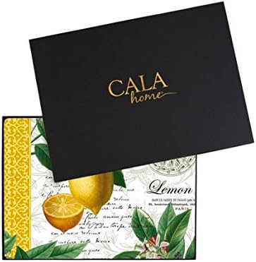 4 Cala Home Premium Farostlemez Placemats Táblázat Szőnyeg, Citrom