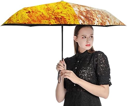 Grunge Zászló a Vatikán Utazási Esernyő Szélálló 3 Redők Auto Nyitva Közel Összecsukható Esernyő a Férfiak Nők