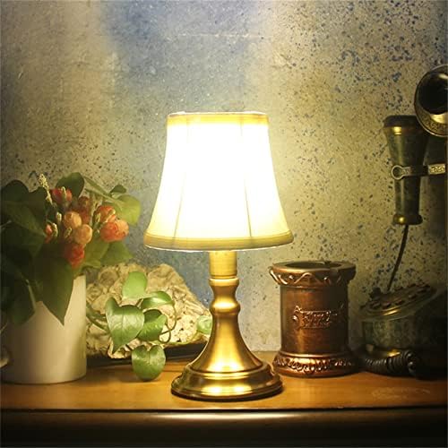 JJRY asztali Lámpa, Vezeték nélküli Led-es asztali Lámpa Ruhával lámpaernyőt érintésérzékelő Étterem, Kávézó ágy mellett,