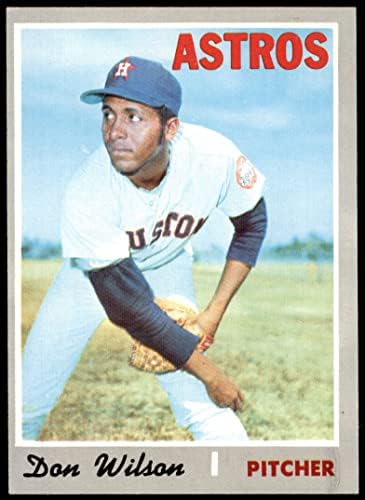 1970 Topps 515 Ne Wilson Houston Astros (Baseball Kártya) EX Astros