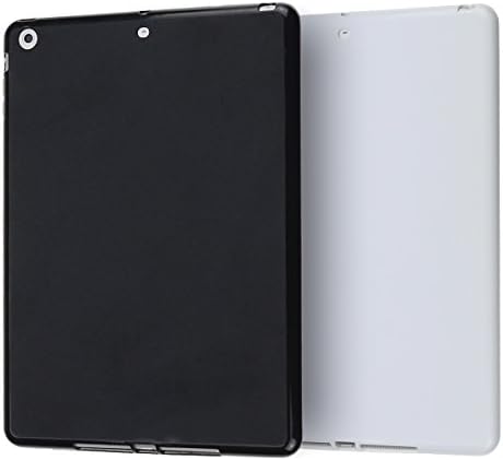 doupi SolidFit PureColor TPU tok iPad Air (1. Gen.) Egyszínű, Matt Szilikon Lökhárító Fedő Fehér