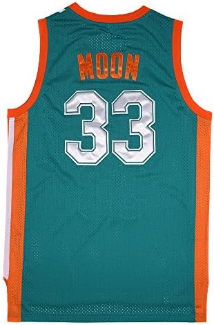 BOROLIN Ifjúsági Kosárlabda Mez 33 Jackie Moon Flint Trópusokon 90-es évekbeli Film Ing