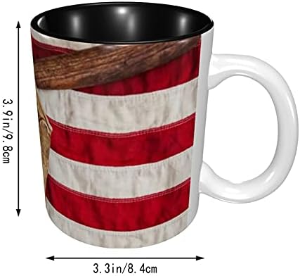 Klasszikus Baseball Usa Amerikai Zászló Vicces Kávét Kerámia Bögre, a Férfiak, a Nők Tea 11 Oz Újdonság Egyedi Legjobb Ajándék