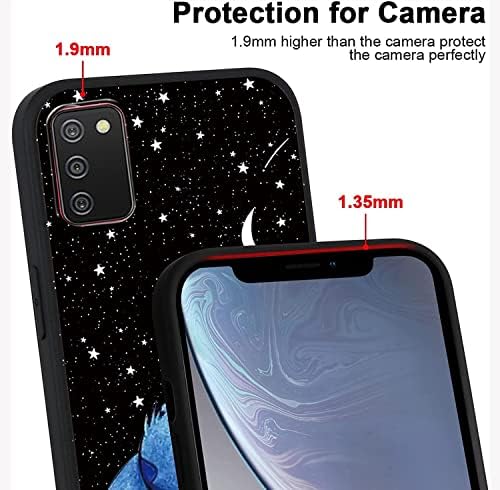 [2 Csomag] Aranyos tok Samsung Galaxy A02s 4G Esetben, Aranyos Rajzfilm Esztétikai Nyomtatás Király Szem Telefon Esetekben