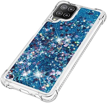 Telefon burkolata Csillogó Esetben Kompatibilis a Samsung Galaxy A22 4G Esetben Kompatibilis a Nők, Lányok, Lányos Szikra