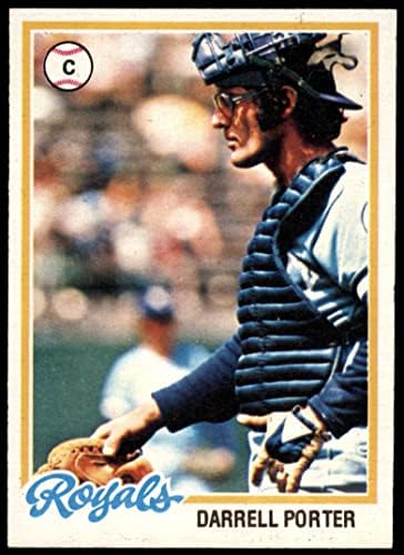 1978 Topps 19 Darrell Porter Kansas City Royals (Baseball Kártya) NM/MT Uralkodók