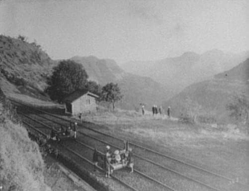 HistoricalFindings Fotó: Khandwa Szakadék,Nagy Indiai-Félsziget Vasút,Vasút,Bombay,India,Canyon,1895