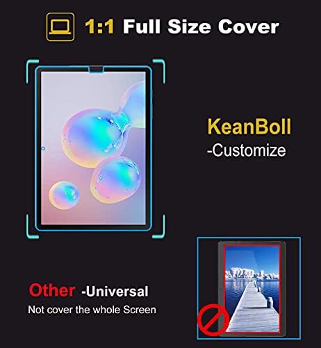 KEANBOLL [3 Csomag Galaxy Tab Egy 10,1 kijelző Védő fólia, Matt Anti-Vakító fény a Samsung Galaxy Tab Egy 10,1 hüvelykes