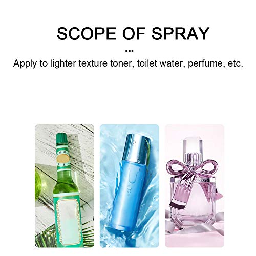 Hordozható, Kisméretű, Könnyű 30Ml PP Köd Spray-ket, Újratölthető Utazási Spray Palackot, Üres Üveg Porlasztó Újratölthető