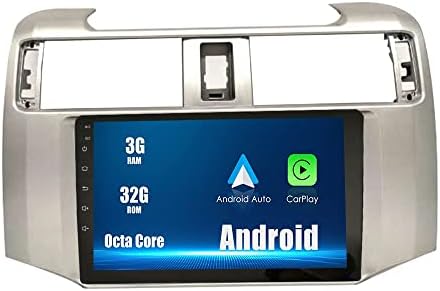 Android 10 Autoradio Autós Navigációs Sztereó Multimédia Lejátszó, GPS, Rádió, 2.5 D érintőképernyő forToyota 4Runner 2010-2015