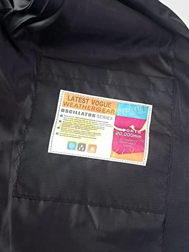 OSHHO Kabátok Női - Férfi Zip Fel Húzózsinórral Kapucnis Dzseki (Szín : Fekete, Méret : X-Small)