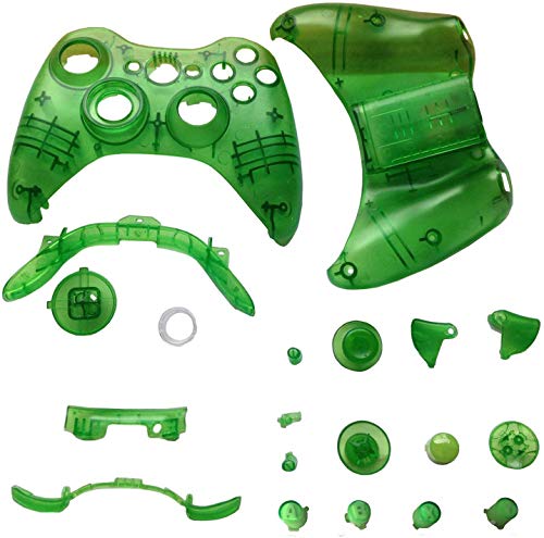 EGME Világos Zöld Replacment Shell Gomb, Kit Xbox 360 Vezeték nélküli Vezérlő