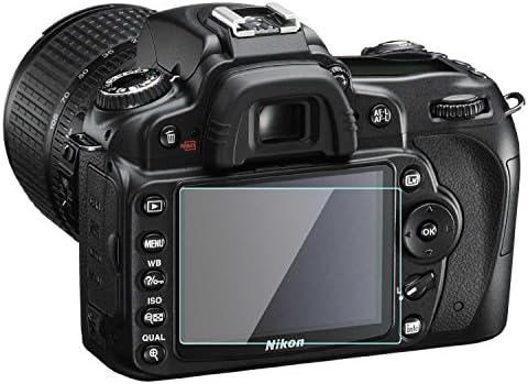 2 Csomag Nikon D7000 D90 D300S D700 képernyővédő fólia 9H Anti-Semmiből Anti-Ujjlenyomat Edzett Üveg Tökéletes Radián Teljesen