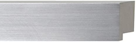 13x15 Keret Ezüst Valódi Fa Képkeret Szélesség 0.75 Cm | Belső Keret Mélység 0.5 Hüvelyk | Rozsdamentes Ezüst Modern Képkeret