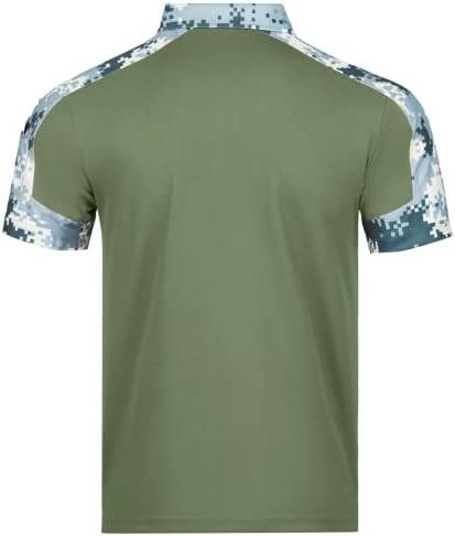 ZITY Taktikai Ingek Férfiak Katonai Golf Pólók Rövid Ujjú gallérral Hadsereg T-Shirt