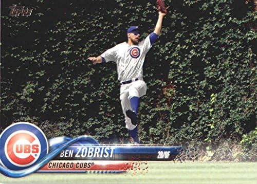 2018 Topps Sorozat 2391 Ben Zobrist Chicago Cubs Baseball Kártya - GOTBASEBALLCARDS