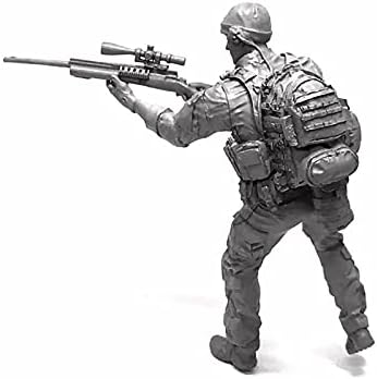 Risjc 1/35 Modern Warfare Téma MINKET Kommandós Gyanta Modell Kit Összeszerelt, valamint festetlen Katona Kit-92YD375