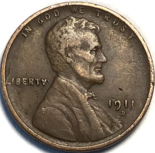 1911 D Lincoln búza-Kal Penny Eladó Nagyon Jó