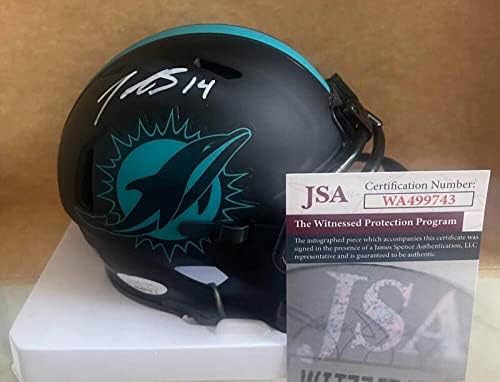 Trent Sherfield Delfinek Napfogyatkozás Aláírt Mini Sisak Szövetség Wa499743 - Dedikált NFL Mini Sisak