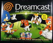 Sega Dreamcast Rendszer Sonic Csomag