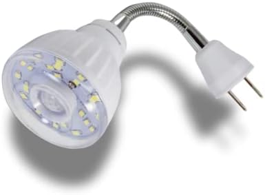 ShopN5 LED mozgásérzékelős Irányított Forgó, Rugalmas Érzékelő Alkonyat Hajnal Éjszakai Fény HÁLÓZATI Aljzatba Csatlakoztassa