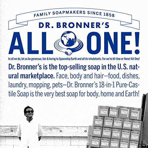 Dr. Bronner ' s - Tiszta-Kasztília Szappan (2-Pack Csomagot, Rose & Levendula) - Készült Bio Olajok, Arc, Test, Haj Gyengéd,