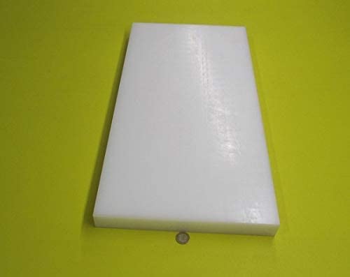 UHMW-PE Fehér Lap 1.50 (1-1/2) x 12 x 24